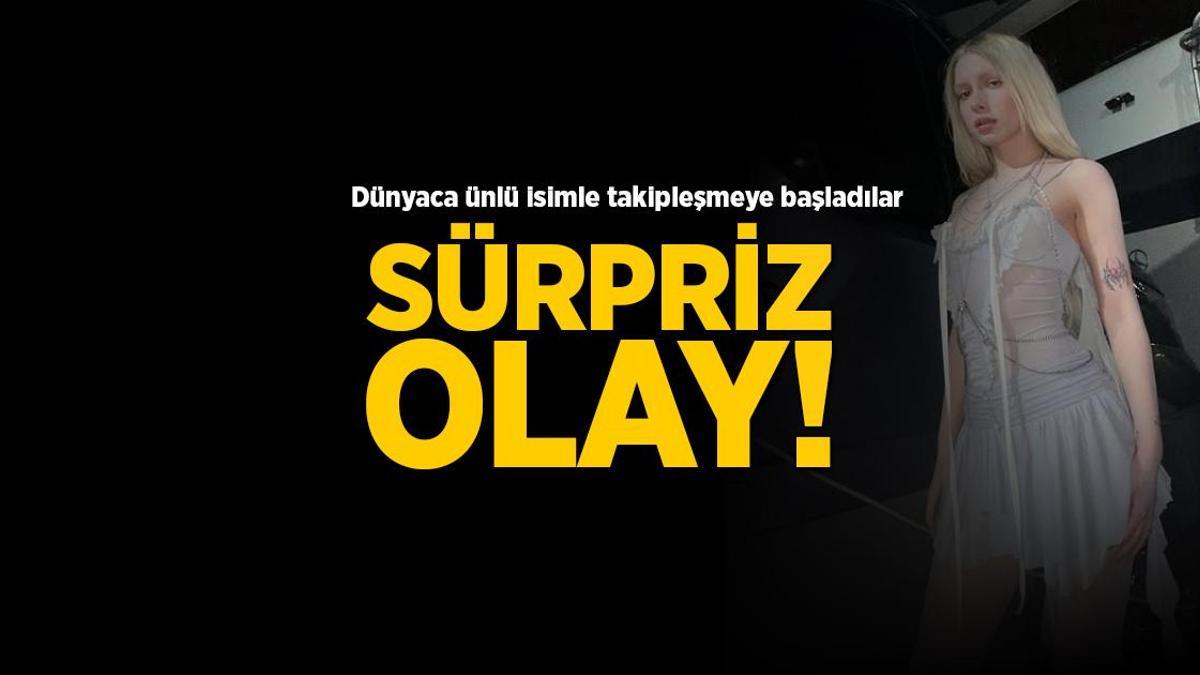 Aleyna Tilki, dünyaca ünlü isimle takipleşmeye başladı! Sürpriz olay