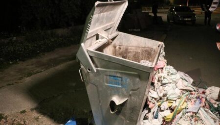 Denizli’de çöpte yeni doğmuş cansız bir bebek bulundu