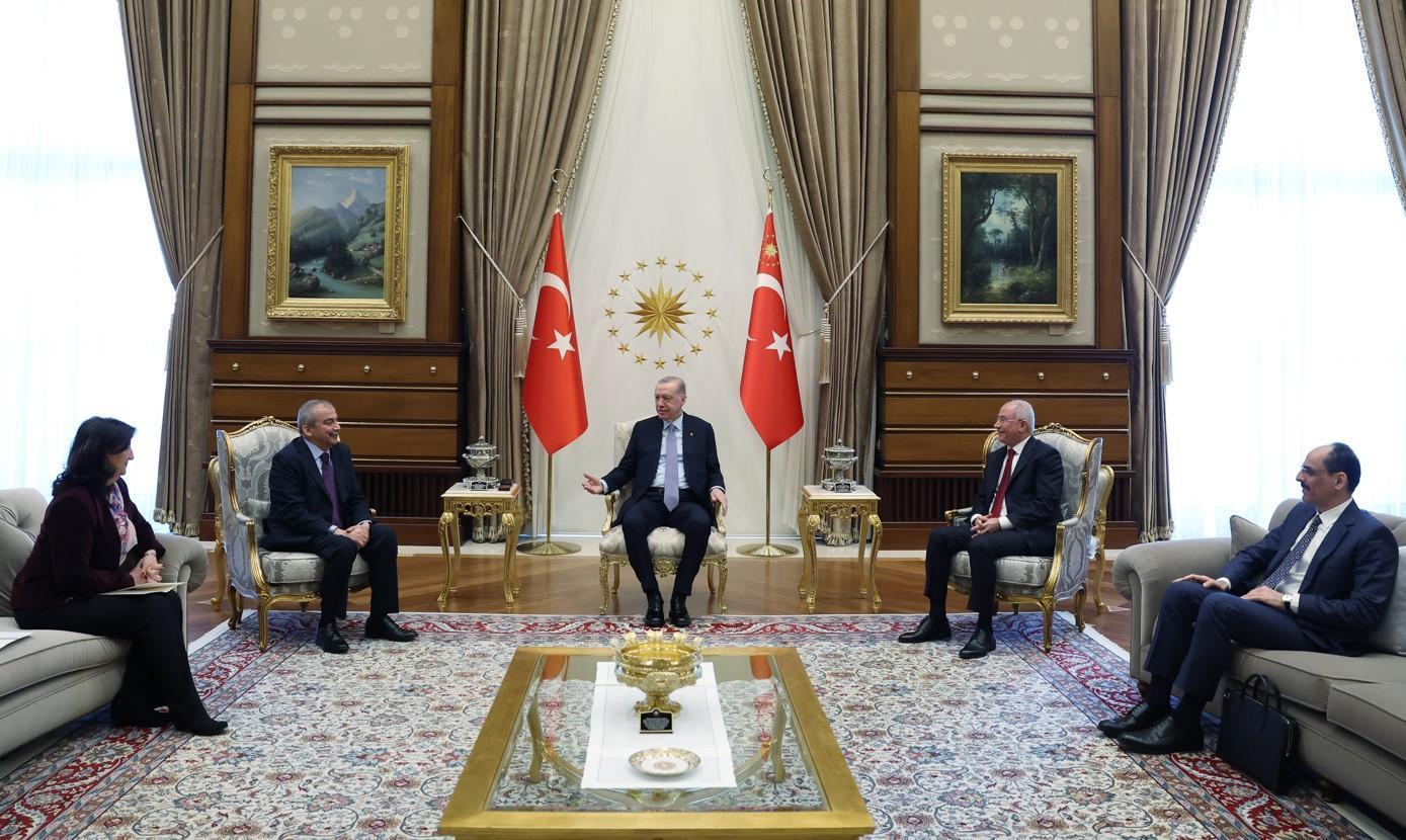 Erdoğan’la görüşme sonrası DEM Parti’den yazılı açıklama: Bugün dünden daha umutluyuz