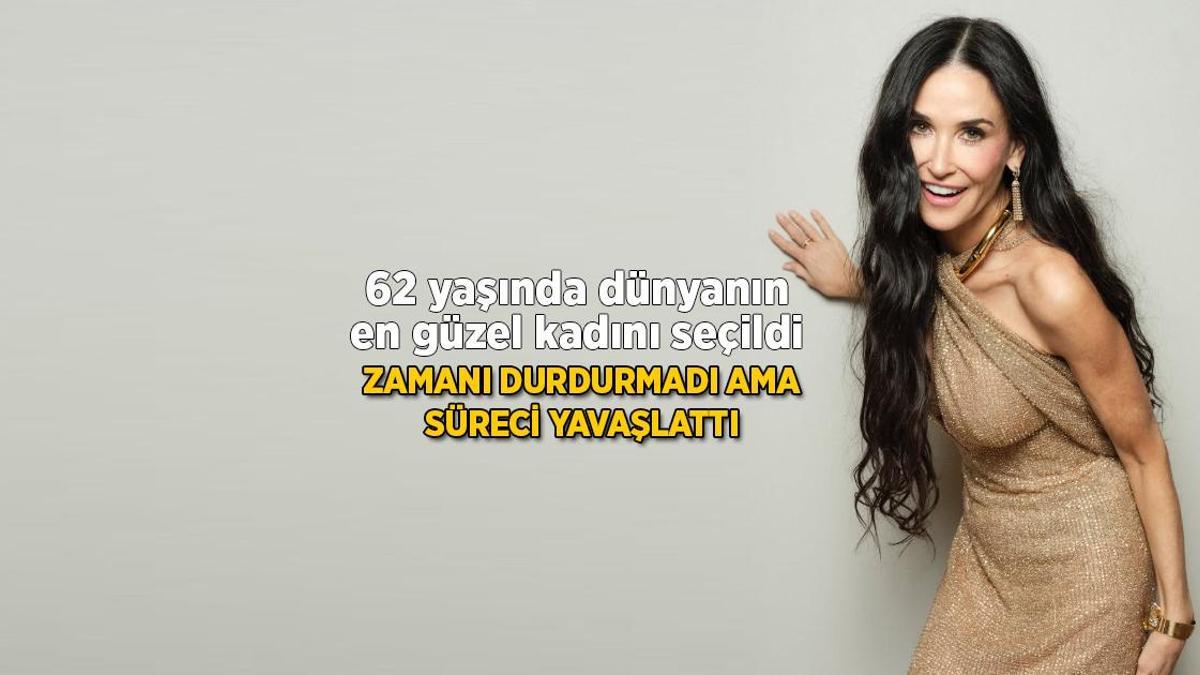 62 yaşında dünyanın en hoş bayanı seçildi! ‘Gençken zati herkes hoş olur’
