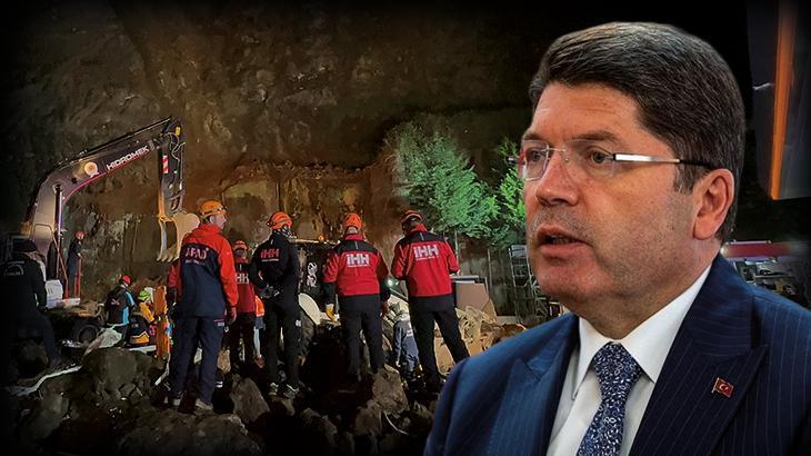 Bakan Tunç’tan Samsun’daki toprak kaymasına ait açıklama: Soruşturma başlatıldı