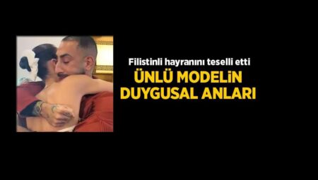 Bella Hadid’in duygusal anları! Filistinli hayranını teselli etti