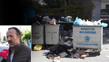 Beşiktaş’ta toplanmayan çöpler isyan ettirdi: İnsanları cezalandırmaktan diğer birşey değil bu