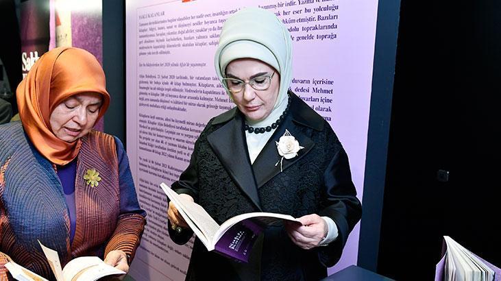 Emine Erdoğan ‘Saklı Kalanlar’ standına ait paylaşım yaptı