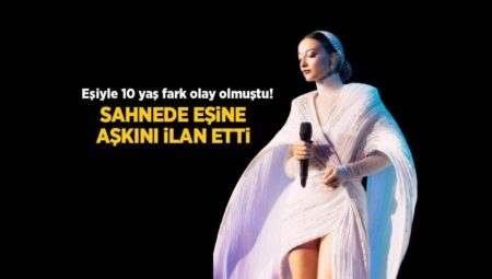 Eşiyle 10 yaş fark olay olmuştu! Melike Şahin konserde aşka geldi