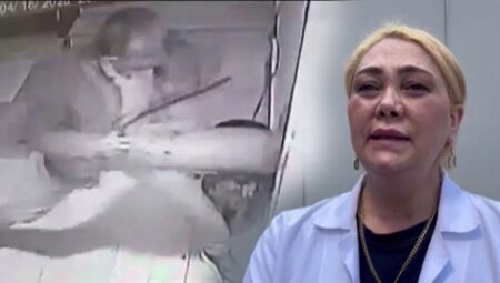 Eski eşine dehşeti yaşattı! Kapıyı yangın tüpüyle kırmaya çalıştı