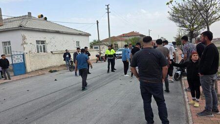 Feci kazada şoförün gözü yerinden çıkıp yola fırladı