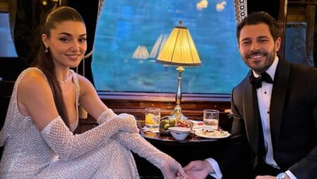 Hande Erçel ve Hakan Sabancı’dan aşk dolu yeni pozlar