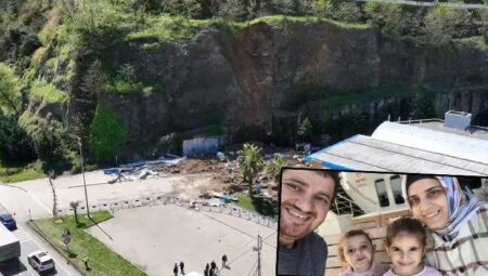 Heyelan bölgesinde birinci inceleme! 3 kişinin can verdiği faciada yürek burkan kare