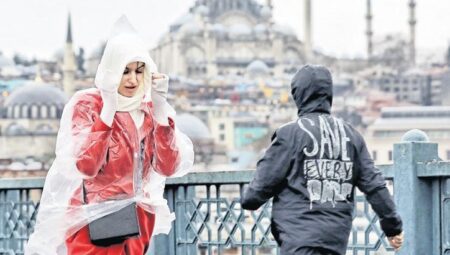 İstanbul’da zelzele sonrası fırtına alarmı: Camlar titriyor çatılar uçuyor