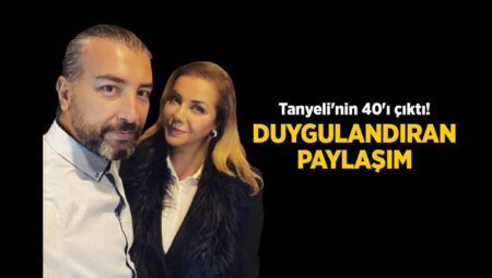 Ortamızdan ayrılalı 40 gün oldu! Tanyeli’nin eşinden his yüklü paylaşım