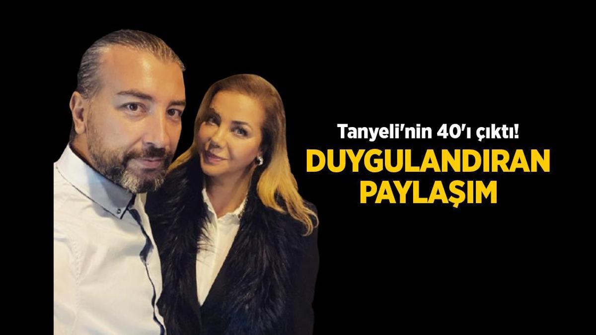 Ortamızdan ayrılalı 40 gün oldu! Tanyeli’nin eşinden his yüklü paylaşım