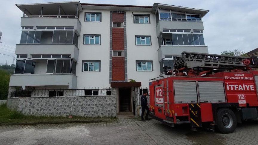 Samsun’da yangın! 1 kişi hayatını kaybetti