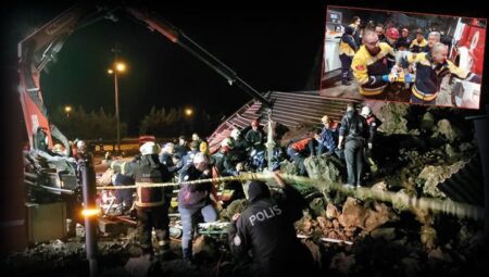 Son dakika! Samsun’da heyelan: Enkaz altında kalanlar var