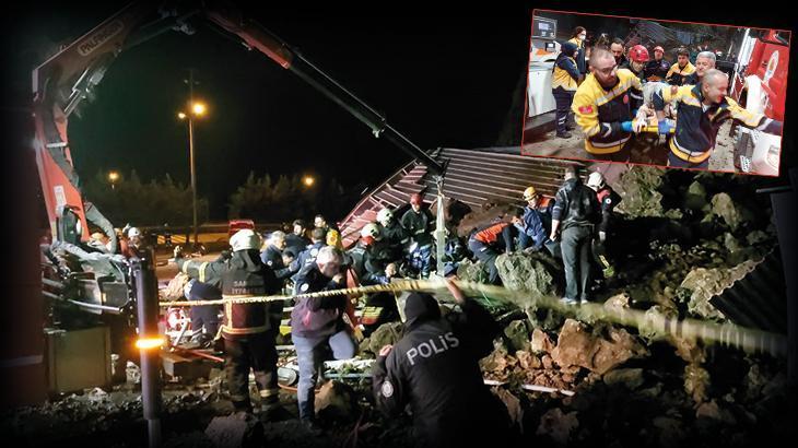Son dakika! Samsun’da heyelan: Enkaz altında kalanlar var