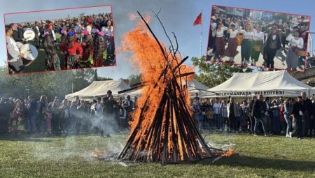 Tekirdağ’da Hıdrellez şenliği renkli manzaralara sahne oldu