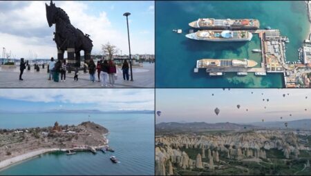 Türkiye’nin turizm geliri yılın birinci çeyreğinde arttı