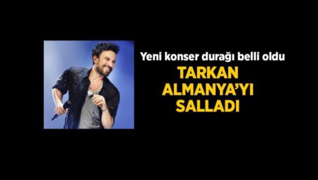 Annesinin vefatıyla yıkılmıştı! Tarkan’dan konser paylaşımı