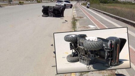 Antalya’da ATV takla attı! 2 kişi hayatını kaybetti