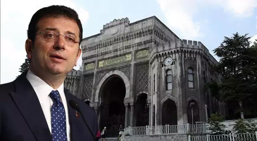 İmamoğlu’nun diploması İstanbul Üniversitesi bilgi tabanından silindi