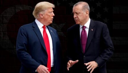 SON DAKİKA! Cumhurbaşkanı Erdoğan, Trump ile görüştü