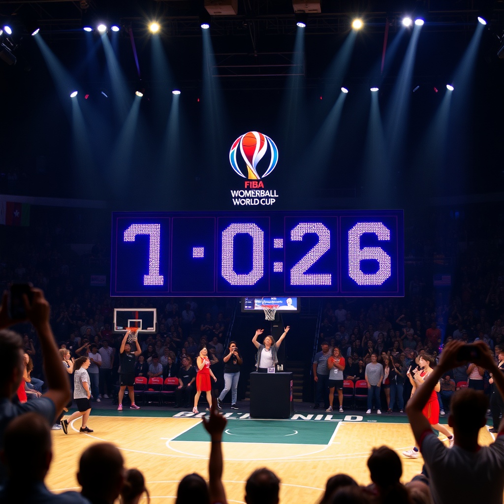 FIBA Kadınlar Basketbol Dünya Kupası 2026’ya Geri Sayım Başladı!