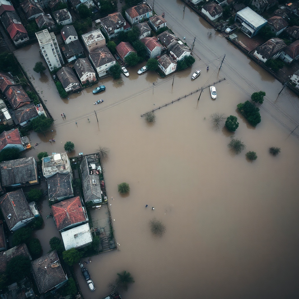 Ünye Anlık Haber: Ünye’de Aniden Başlayan Yoğun Yağış ve Sel Riski