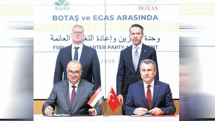BOTAŞ’ın gemisine birinci ‘yurt dışı’ vazifesi