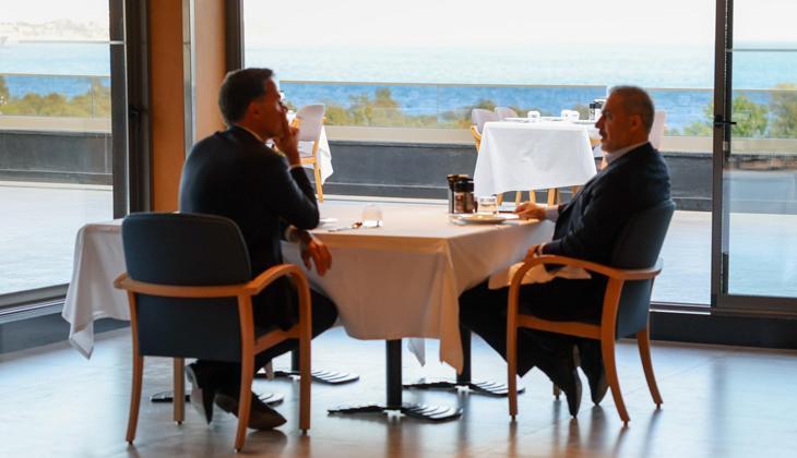 Dışişleri Bakanı Hakan Fidan, NATO Genel Sekreteri Rutte ile bir ortaya geldi
