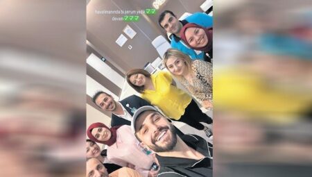 Havalimanında serum yedi