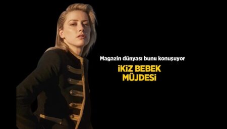 İkiz bebek müjdesi! Amber Heard isimlerini birinci kere paylaştı
