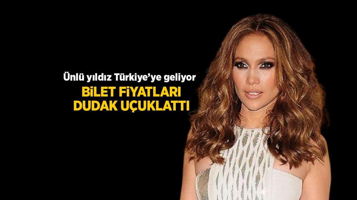 Jennifer Lopez Antalya’ya geliyor! Bilet fiyatları dudak uçuklattı