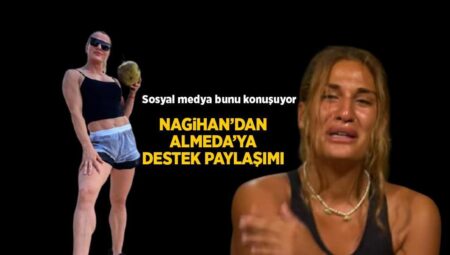 Nagihan Karadere’den veliahtı Almeda Baylan’a dayanak paylaşımı! ‘Şampiyon gitti, içim sızladı’