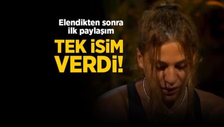Survivor’dan diskalifiye olan Almeda Baylan’dan birinci paylaşım! Batuhan Karacakaya olayının perde gerisini anlattı