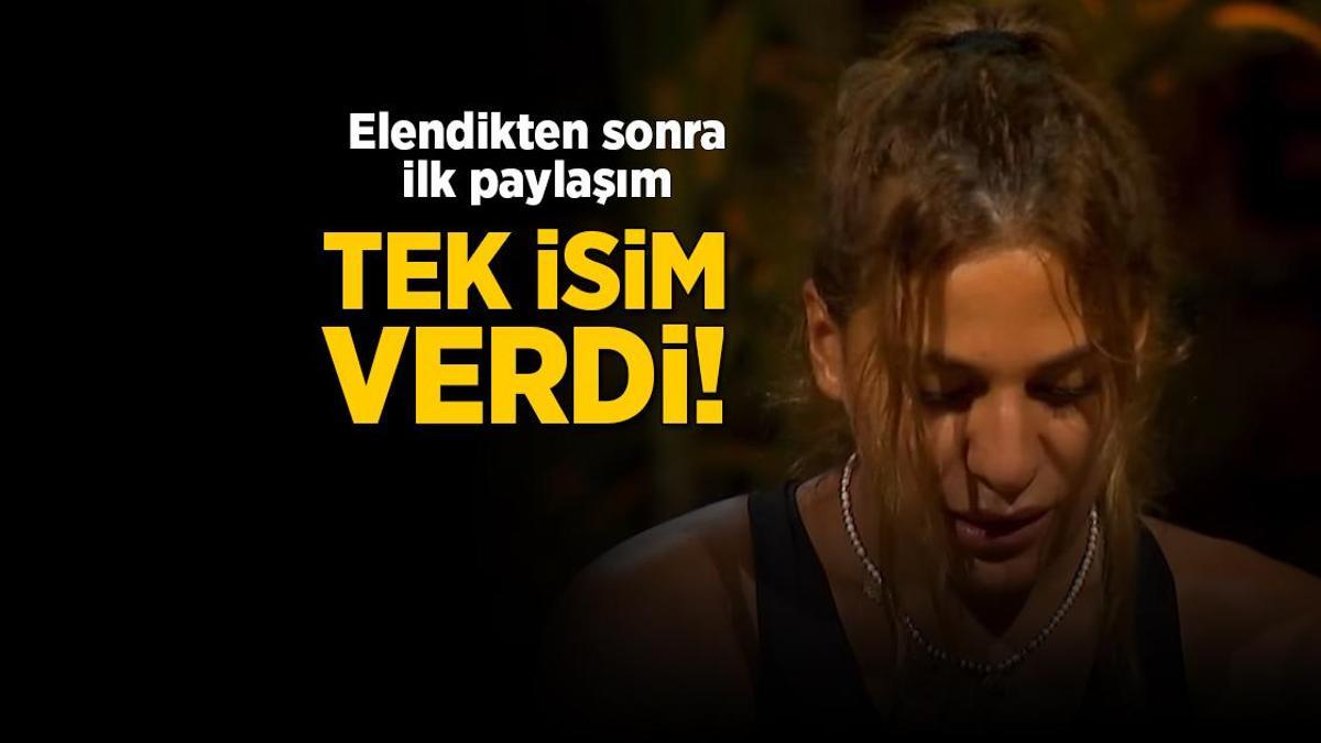 Survivor’dan diskalifiye olan Almeda Baylan’dan birinci paylaşım! Batuhan Karacakaya olayının perde gerisini anlattı