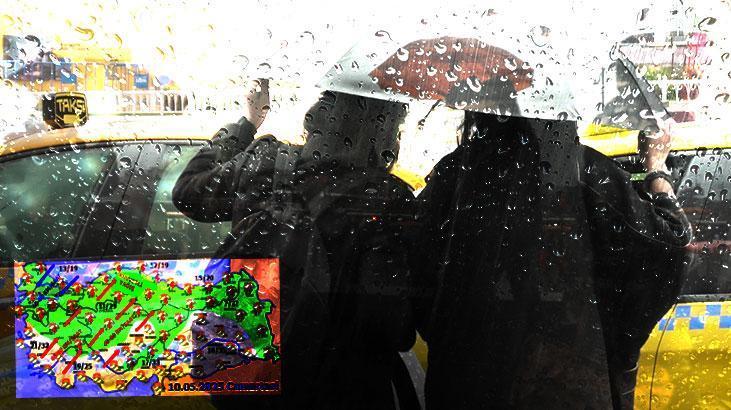 Yağışlı hava geri geliyor, sıcaklıklar düşüyor! İşte vilayet il beklenen hava durumu kestirimleri…