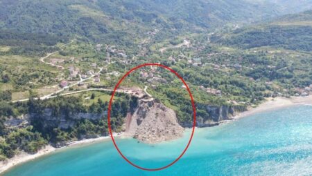 2 İlçe ortasında endişe dolu anlar! Karadeniz ile birleşti