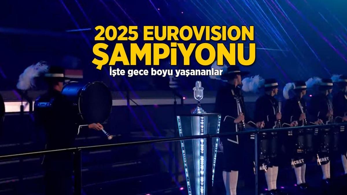 2025 Eurovision müzik müsabakası kazananı muhakkak oluyor