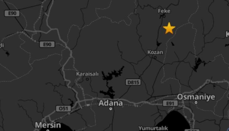 AFAD duyurdu: Adana’da 3.9 büyüklüğünde zelzele