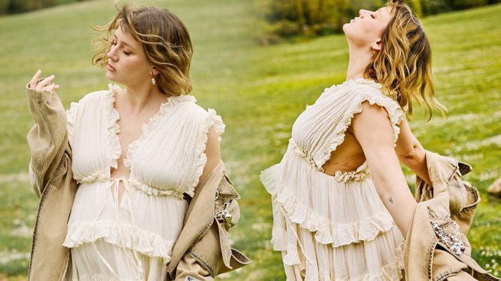 Birinci kere anne olmak için gün sayıyor! Gizem Karaca’dan yeni hamilelik pozları