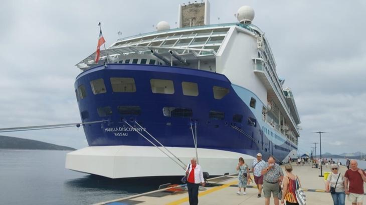Bodrum’a “Marella Discovery 2” kruvaziyeriyle 1789 turist geldi