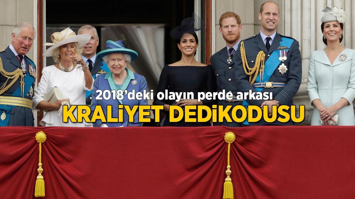 Bu da İngiliz kraliyet dedikodusu! 2018 yılında yaşanan olayın perde gerisi ortaya çıkı