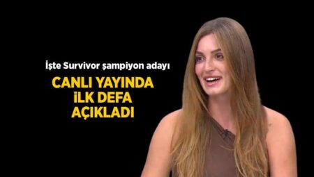 Canlı yayında birinci sefer açıkladı! İşte Yağmur Banda’nın Survivor 2025 şampiyon adayı olan o isim