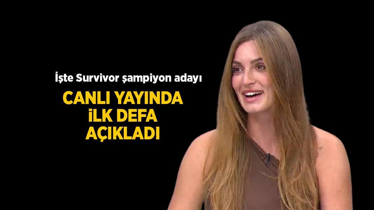 Canlı yayında birinci sefer açıkladı! İşte Yağmur Banda’nın Survivor 2025 şampiyon adayı olan o isim