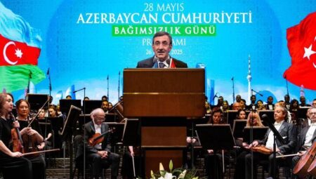 Cumhurbaşkanı Yardımcısı Yılmaz: Azerbaycan’a her koşulda dayanak olmaya devam edeceğiz