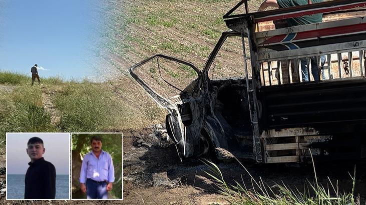 Diyarbakır’da yakılan baba-oğul vahşetinde itiraf geldi! Katil olay yerinde