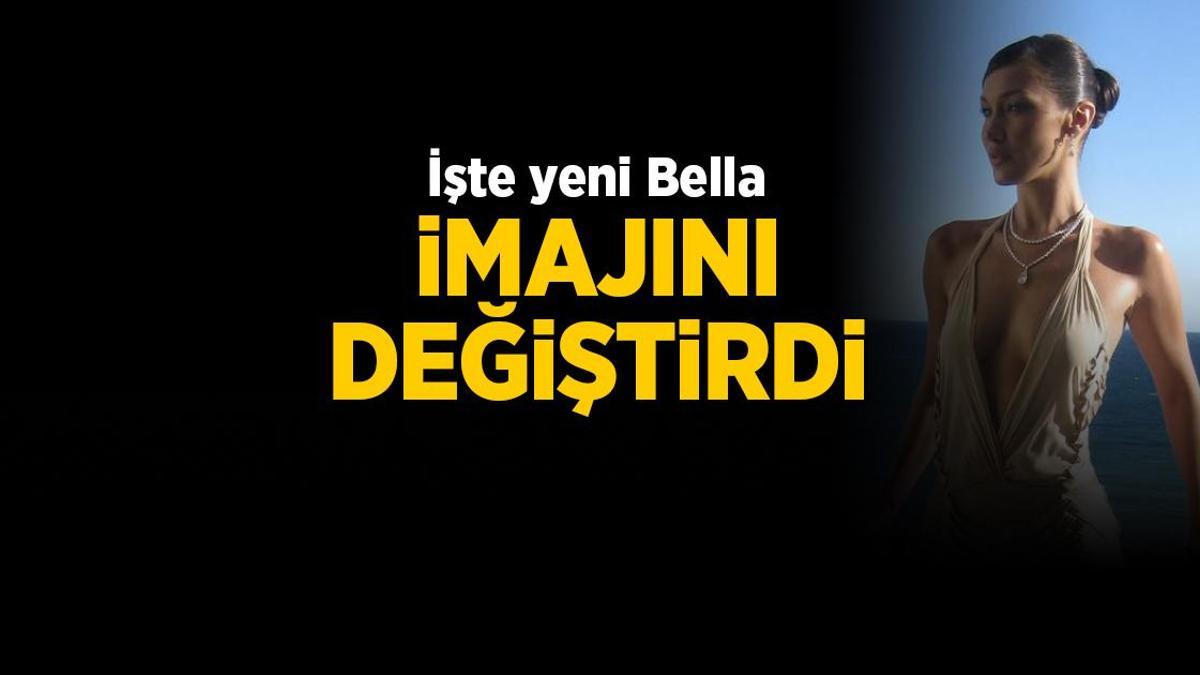 Dünyaca ünlü model Bella Hadid imaj değişikliğine gitti! İşte yeni saçları