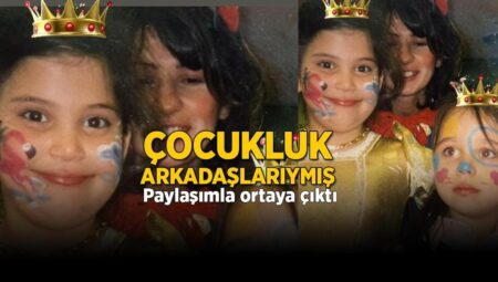 Fotoğraftaki iki ünlü ismi tanıdınız mı? Oysaki çocukluktan beri arkadaşlarmış…