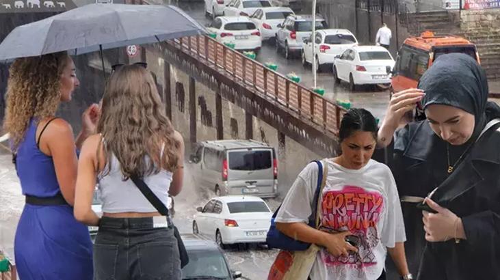 İhtar üstüne uyarı! İstanbul’a sağanak geliyor! İşte yeni Meteoroloji raporu
