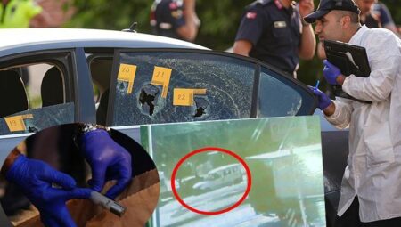 İzmir’deki katliam imgeleri ortaya çıktı! Arabadaki aileyi taradılar